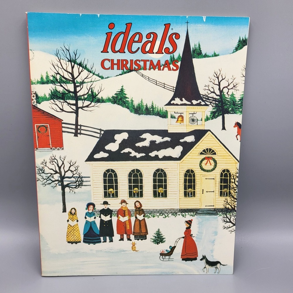 Vtg Ideals Christmas Magazine Vol.42 No.8 1985 Holiday Stories Poems November